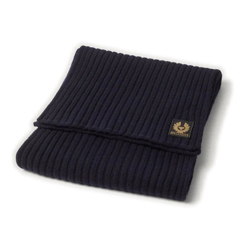 Belstaff - Watch Scarf in Dark Navy - Nigel Clare