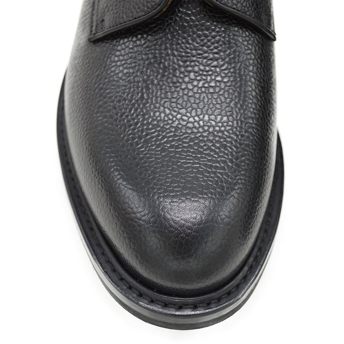 Berwick 1707 Country Grain Plain Derby Shoe (4169) Black