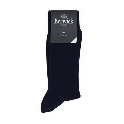 Berwick 1707 Ribbed Cotton Socks