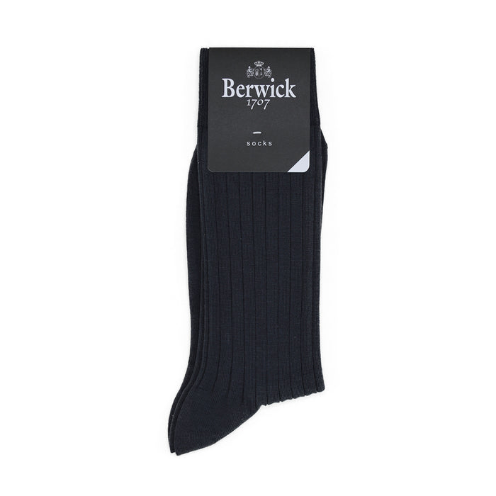 Berwick 1707 Ribbed Cotton Socks
