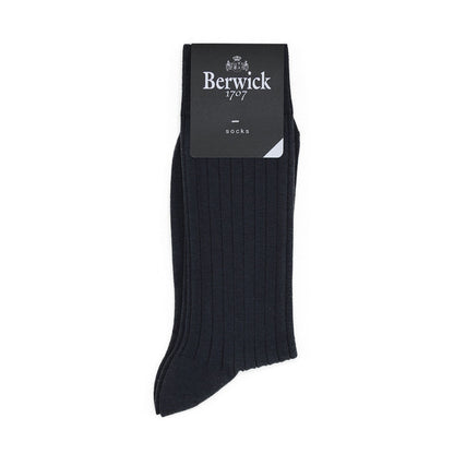 Berwick 1707 Ribbed Cotton Socks