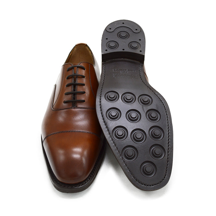 Berwick 1707 Straight Cap Oxford (5217) Cuero (Tan) Dainite