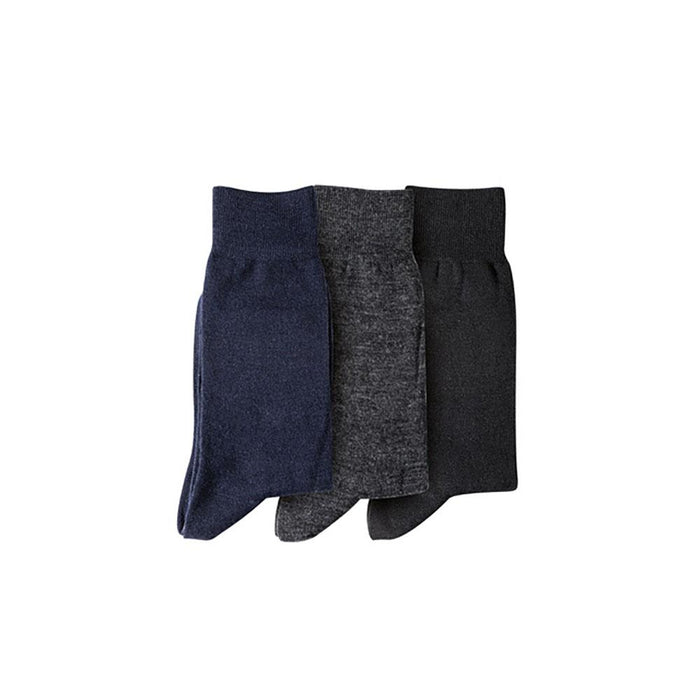 3 pairs of plain knit socks by Berwick 1707