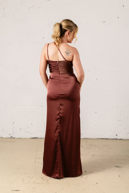 Billie Satin Dress - Dress - JOUNE
