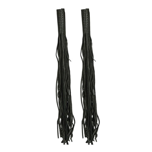 Fringe Cowhide Throttle Covers: BLACK THROTTLE COVER

Premium Leather Throttle Covers
With fringes
Ships as a pair
Cowhide Le