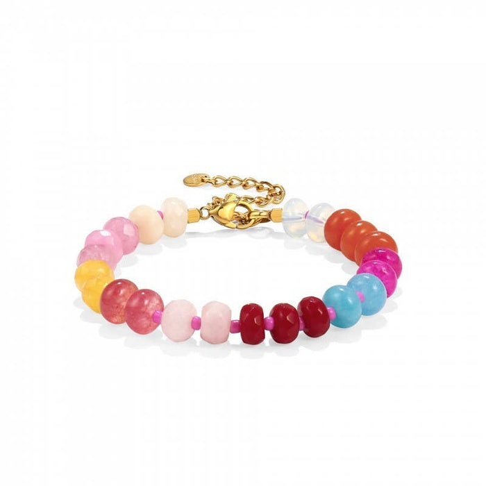 BOHO RESIN BEADED BRACELET