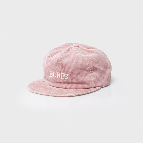 Bones Club Cord Dusty Pink Cap