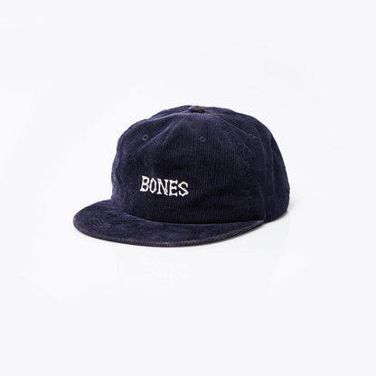 Bones Club Cord Navy Cap