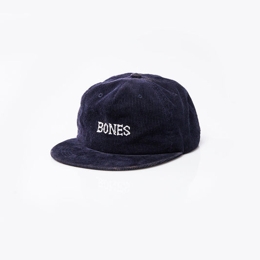 Bones Club Cord Navy Cap