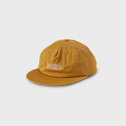 Bones Club Unstructured Cap - Mustard