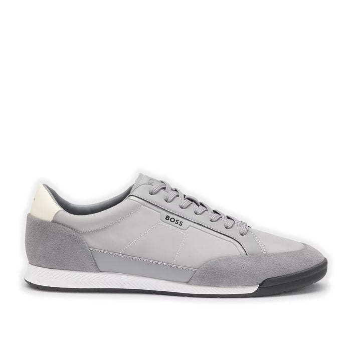 Boss - Nitan Trainers in Medium Grey - Nigel Clare