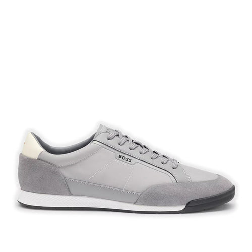 Boss - Nitan Trainers in Medium Grey - Nigel Clare
