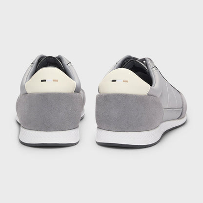 Boss - Nitan Trainers in Medium Grey - Nigel Clare