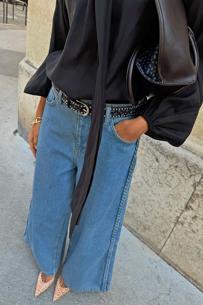 Braided Jeans