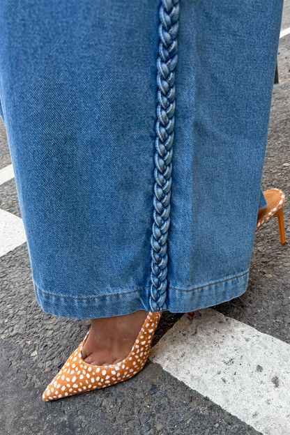 Braided Jeans