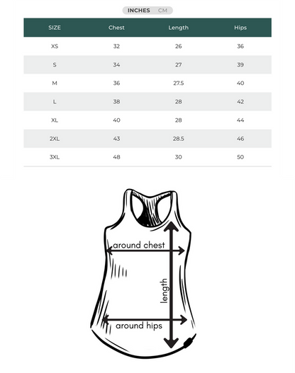 BUTTERFLY - Women's Racerback Eco Tank Top - Green