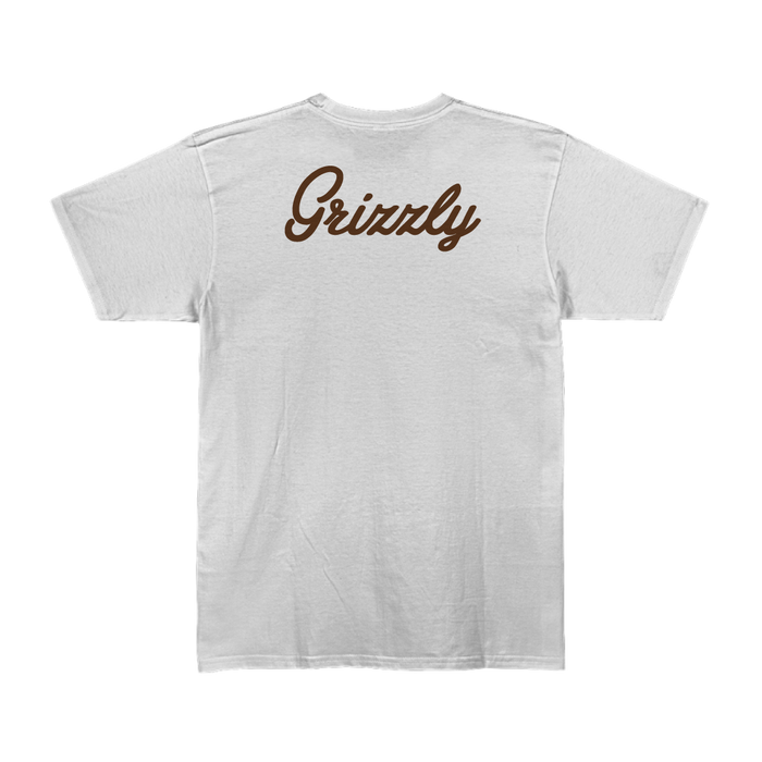 Camiseta Grizzly Back Script Logo Tee Inv