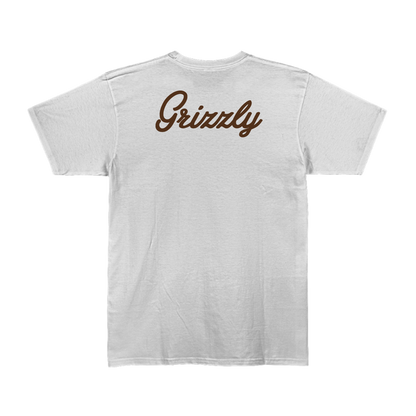 Camiseta Grizzly Back Script Logo Tee Inv