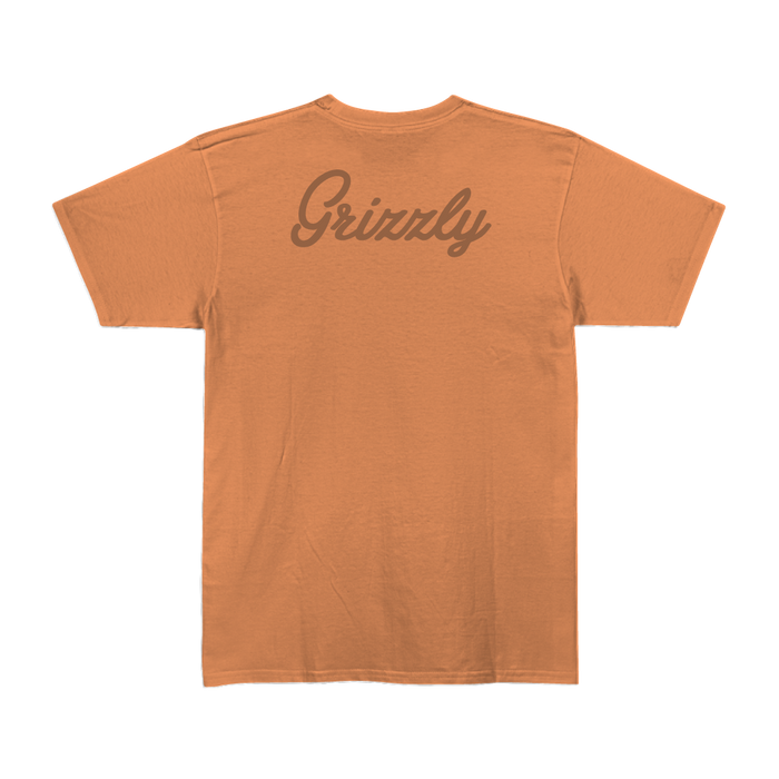 Camiseta Grizzly Back Script Logo Tee Inv