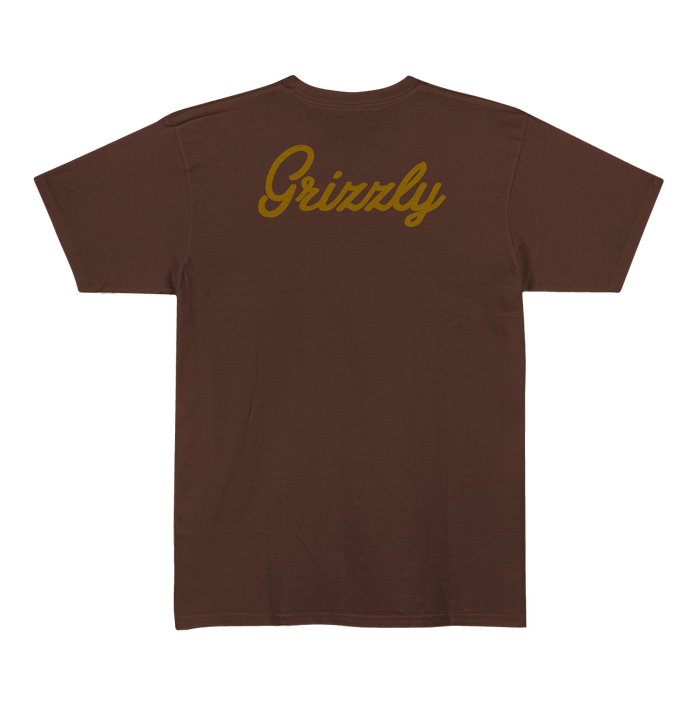 Camiseta Grizzly Back Script Logo Tee