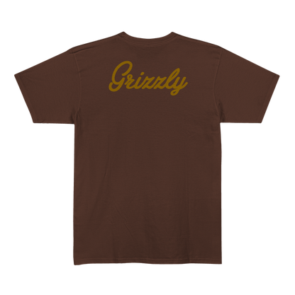 Camiseta Grizzly Back Script Logo Tee
