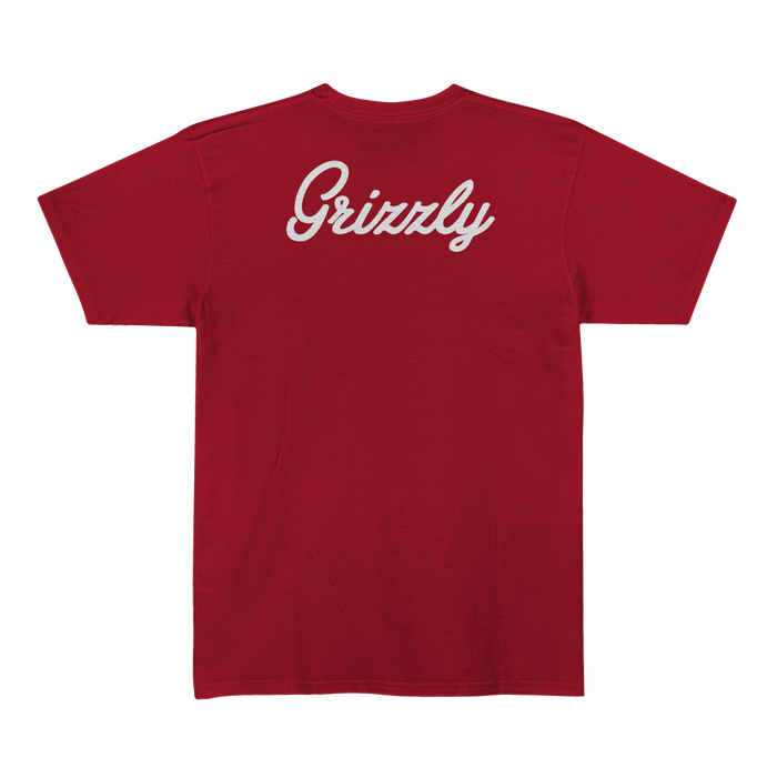 Camiseta Grizzly Back Script Logo Tee