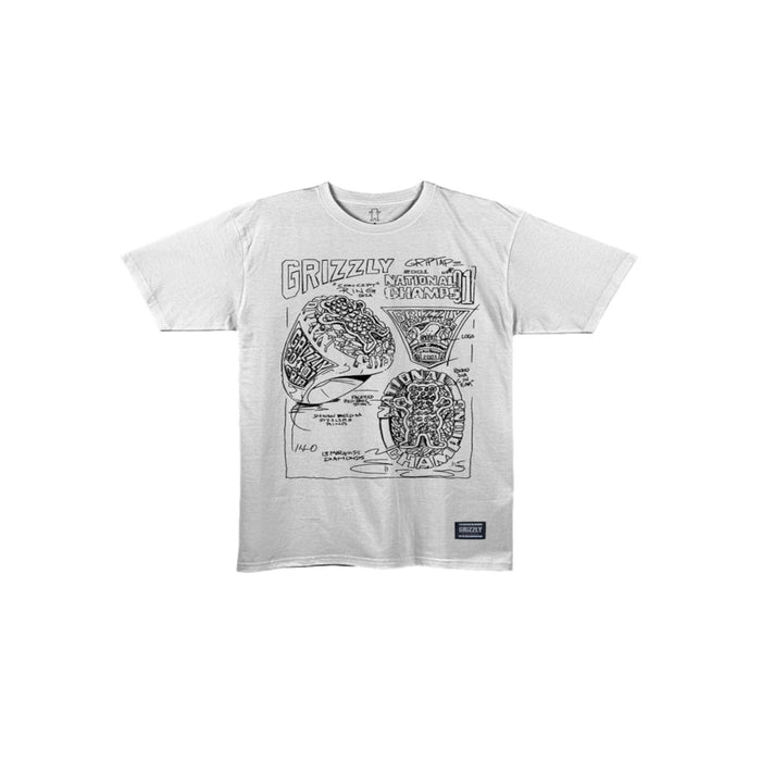 Camiseta Grizzly Custom Ring Tee