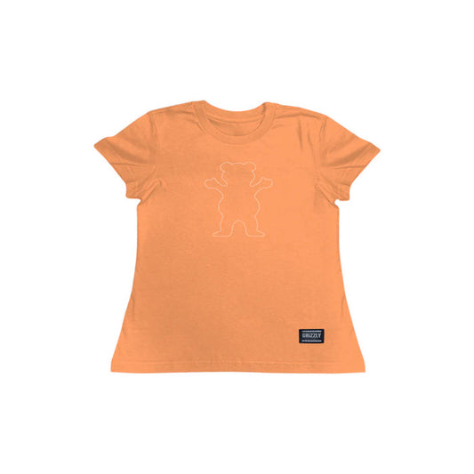 Camiseta Grizzly Outline Og Bear Girls Tee