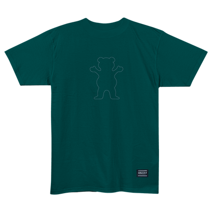 Camiseta Grizzly Outline Og Bear Tee
