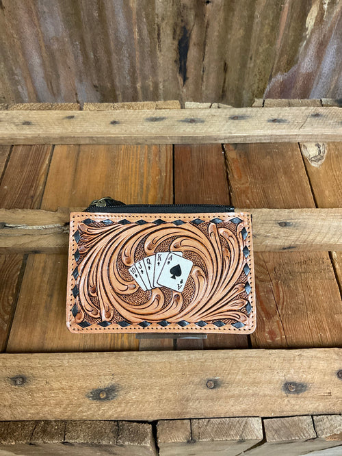Challenger Card Clutch/Wristlet