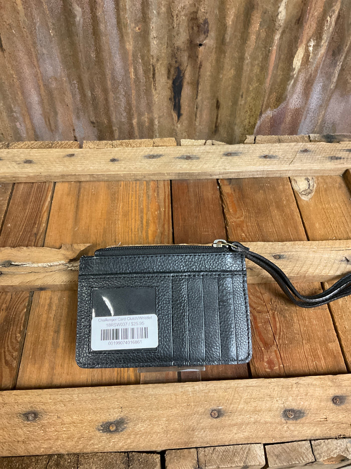 Challenger Card Clutch/Wristlet