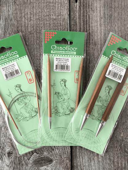 Chiaogoo 32" (80cm) Patina Fixed Circular Needles