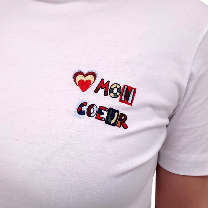 CHINTI & PARKER MON COEUR T-SHIRT - SIZE S