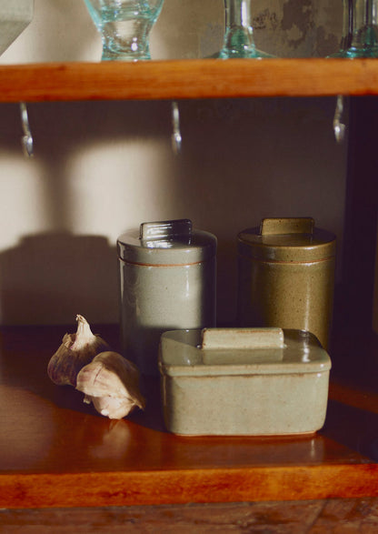 Cisco And The Sun Stoneware Storage Jar | Dove