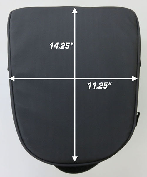 CL-1060-ST2 Commuter Tour: The Commuter Touring tail bag is perfect for larger seats, roomy enough for a few days’ worth of c