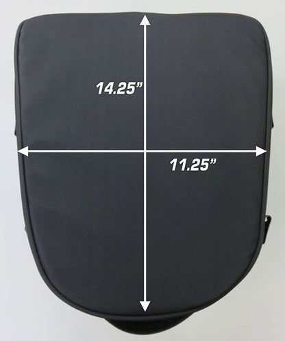 CL-1060-ST2 Commuter Tour: The Commuter Touring tail bag is perfect for larger seats, roomy enough for a few days’ worth of c