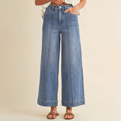 Clarisse Pin Tuck Jeans - SexyModest Boutique