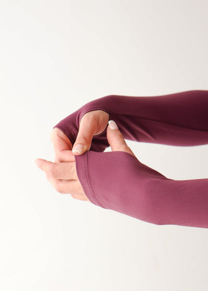COMEBACK Curve Jacket - PLUM