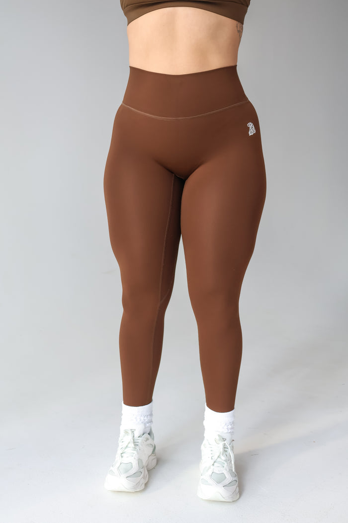 COMEBACK Curve Leggings - COFFEE