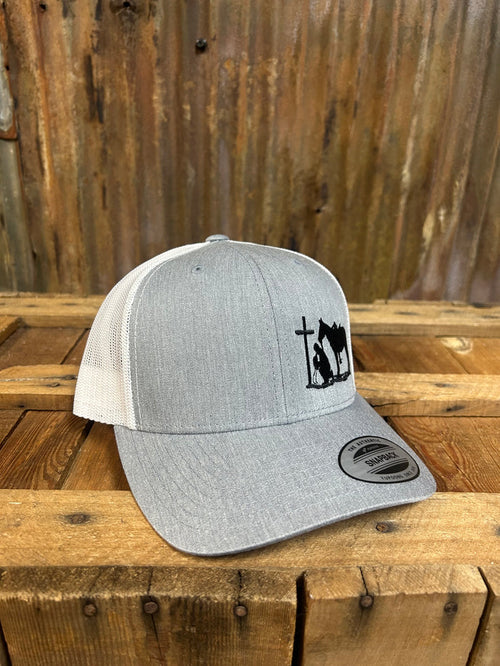 Dally Up Praying Cowboy Left Panel Ballcap