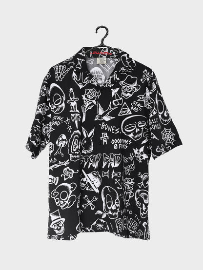Day For It Bowlo Shirt - Charcoal