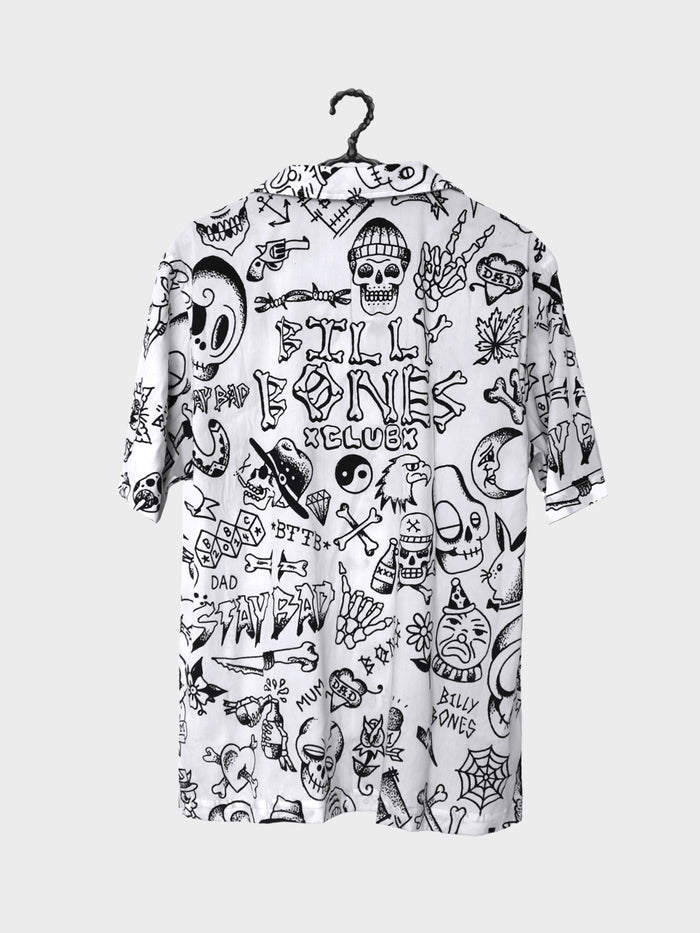 Day For It Bowlo Shirt - White