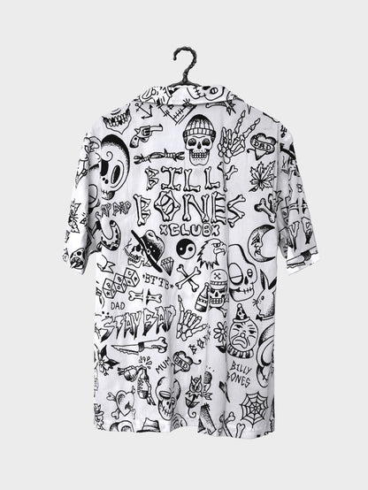 Day For It Bowlo Shirt - White