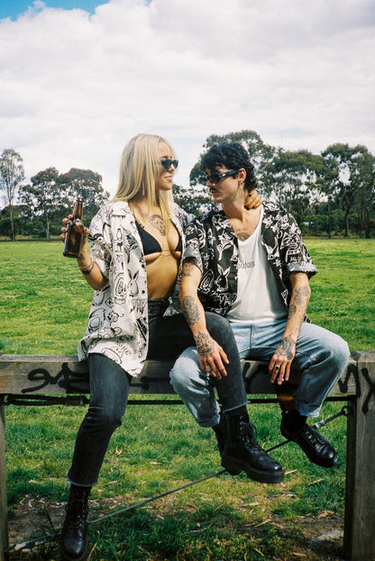 Day For It Bowlo Shirt - White