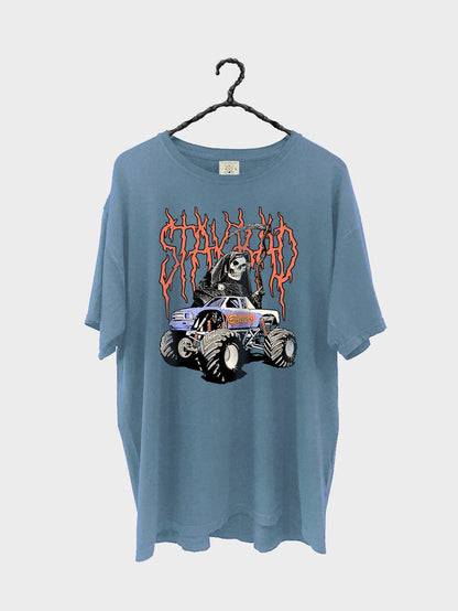 Death Race Tee - Denim