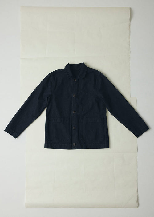 Denim Chore Jacket | Indigo