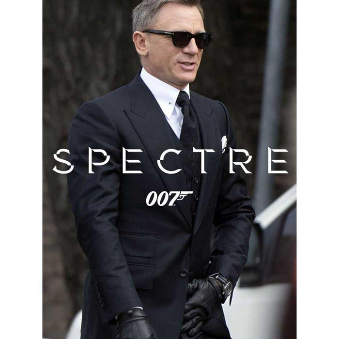 DENTS FLEMING Bond 007 Spectre Leather Driving Gloves