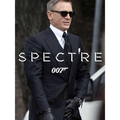 DENTS FLEMING Bond 007 Spectre Leather Driving Gloves