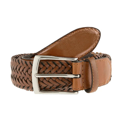 DENTS Plaited Leather Belt