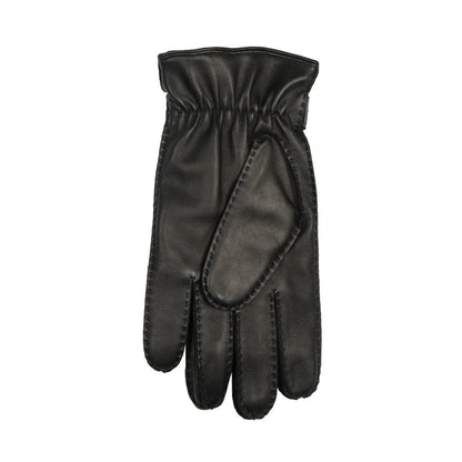 DENTS Tetbury Men's Handsewn Three-Point Wool and Cashmere Blend-Lined Leather Gloves